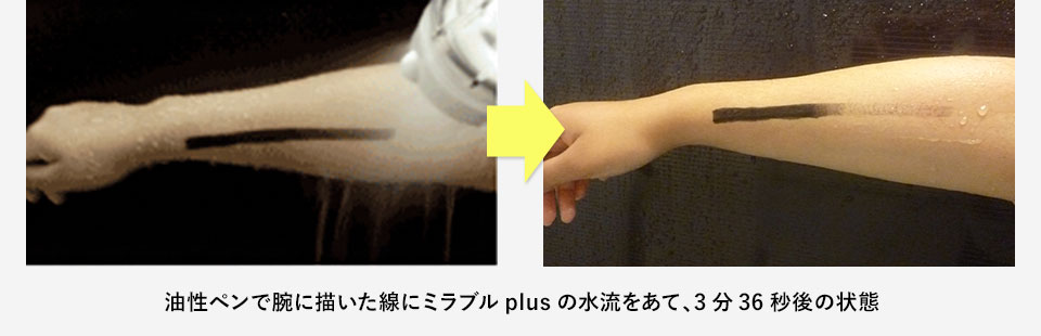 油性ペンの洗浄力テスト比較